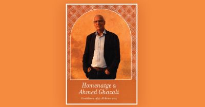 Newly published: &quot;Homenatge a Ahmed Ghazali&quot;