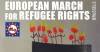ثلاثة الاف شخص يشاركون في مسيرة مؤيدة للمهاجرين في بروكسل