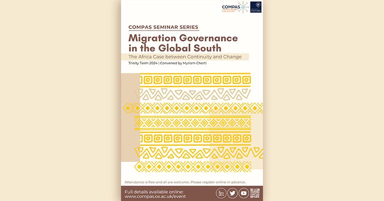 Oxford: The CCME participates to a seminar on “Migration governance in the Mediterranean Region&quot;