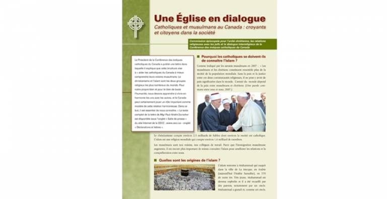 Canada: the highest catholic authority publishes a brochure to better understand Islam