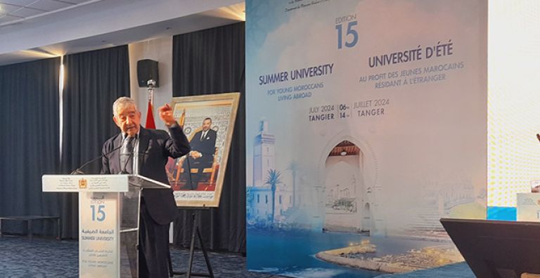 اليزمي يستعرض تاريخ ودينامية الهجرة المغربية في افتتاح الدورة 15 للجامعة الصيفية لفائدة شباب مغاربة العالم