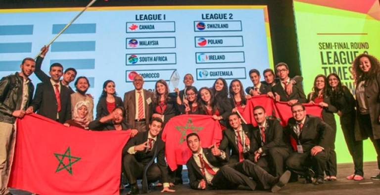 Morocco second at the Enactus World Cup.