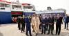 جلالة الملك يلتقي أفرادا من مغاربة العالم في ميناء طنجة المتوسط