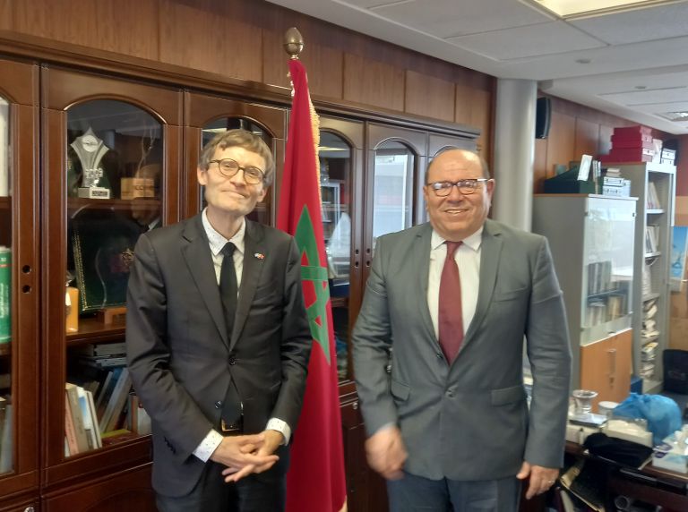 CCME: M.Abdellah Boussouf reçoit M.Alain Olivier DG du bureau du Québec